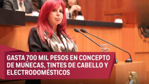 El “Rojo Sangre” del erario: Layda Sansores y la cabellera más cara de México