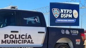PAN en Chihuahua bajo críticas por usar logotipo de policía de Nueva York